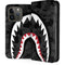 Shark Teeth Grey Street Camo iPhone 15 Pro Folio Case